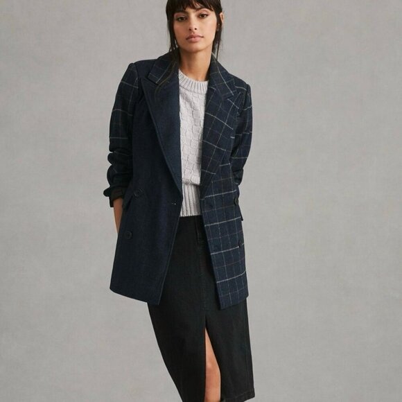 Anthropologie Jackets & Blazers - NWT Anthropologie Avec Les Filles Oversized Plaid Blazer